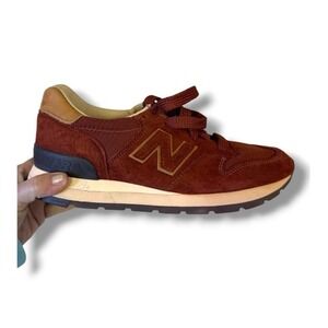 New Balance 995 Baseball M995DBG Made In USA Brown & Tan Size 6 D Men's Sneakers